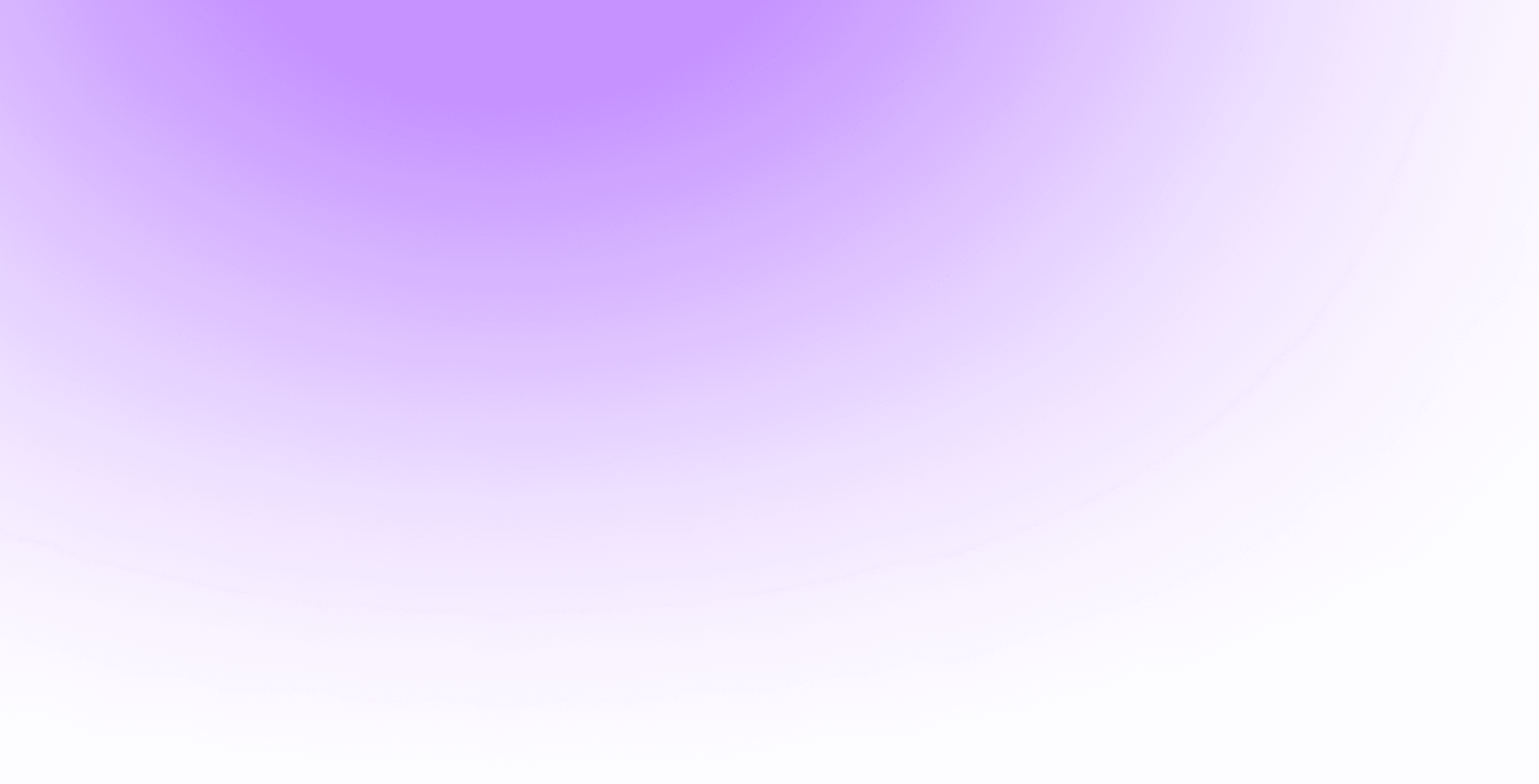 Decorative purple blur effect at the top of the author header