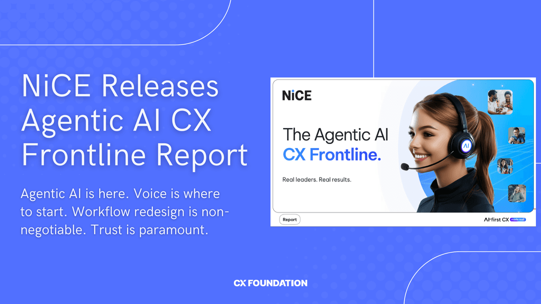 NiCE Releases Agentic AI CX Frontline Report