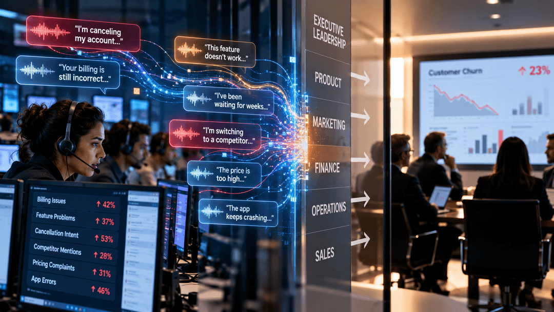 The Contact Center Knows Why Customers Leave. Why Doesn't the Rest of the Company?