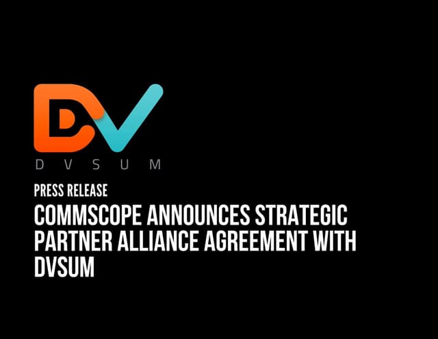 CommScope Taps DvSum to Power AI-Driven Network Insights with ServAssure NXT
