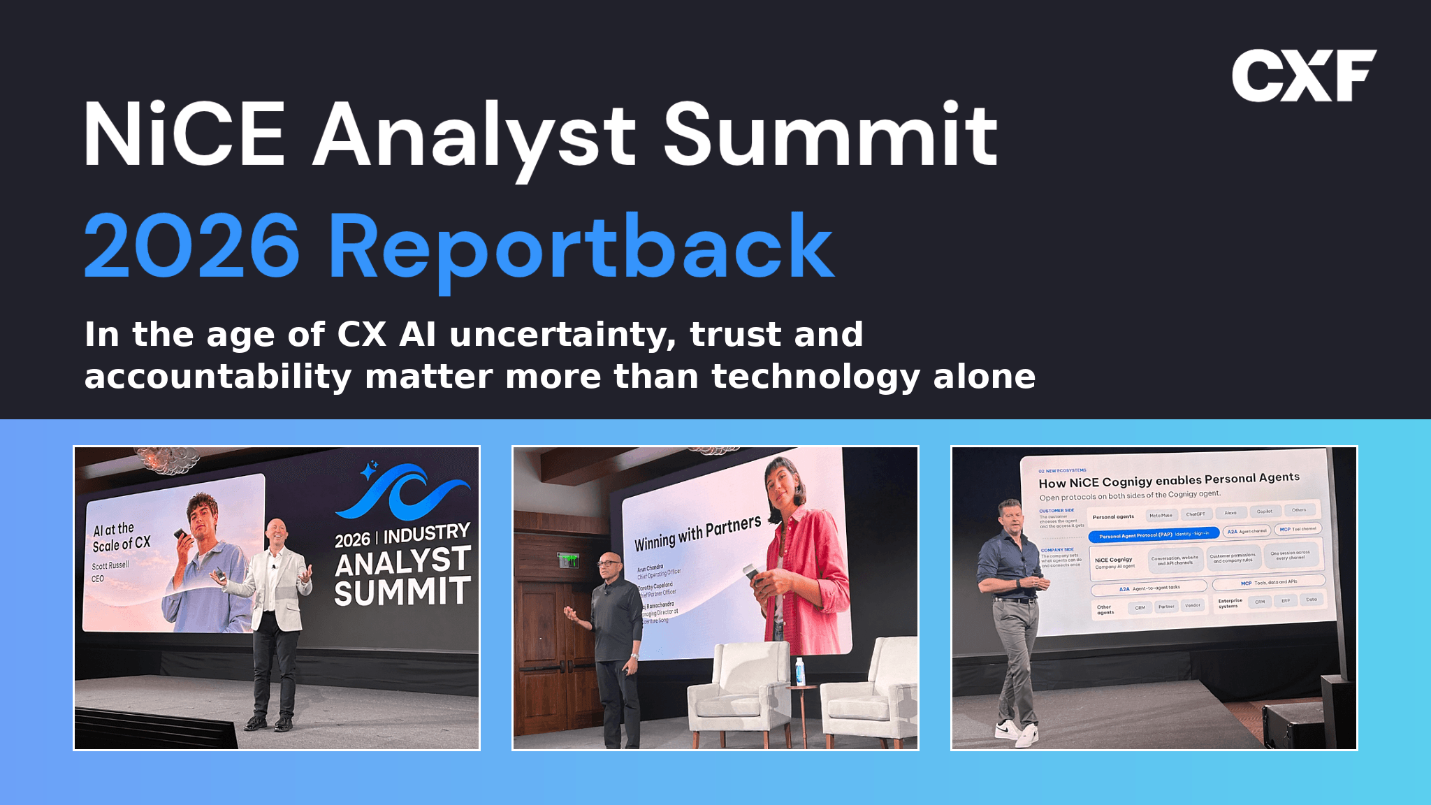 At the 2026 NiCE Analyst Summit, Trust and Accountability Emerge As Core Differentiators