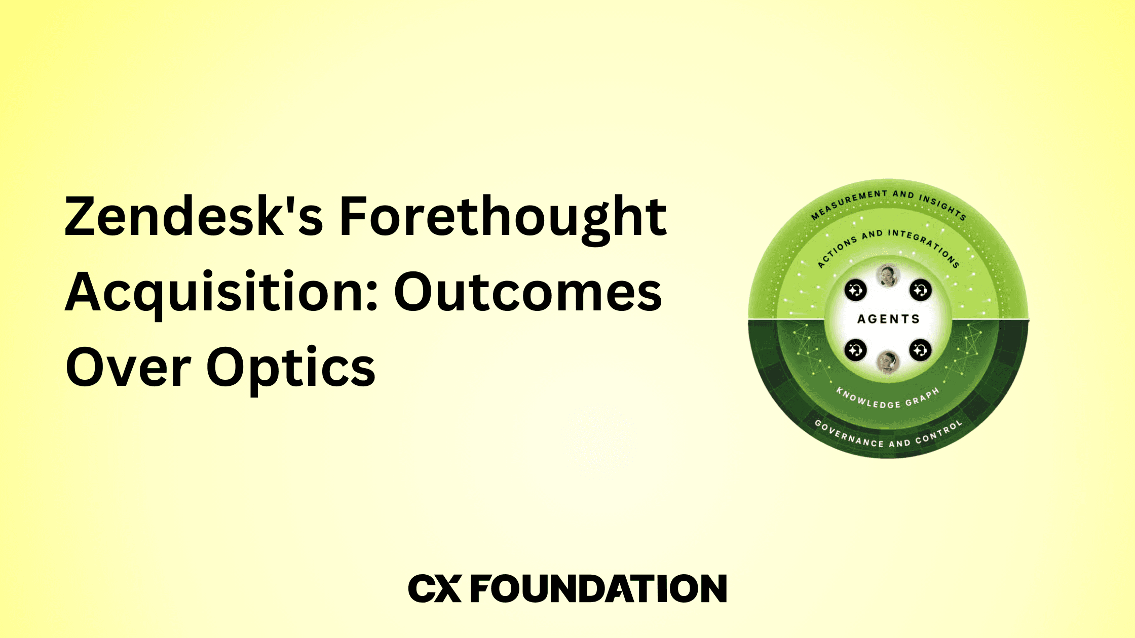 Zendesk's Forethought Acquisition: Outcomes Over Optics