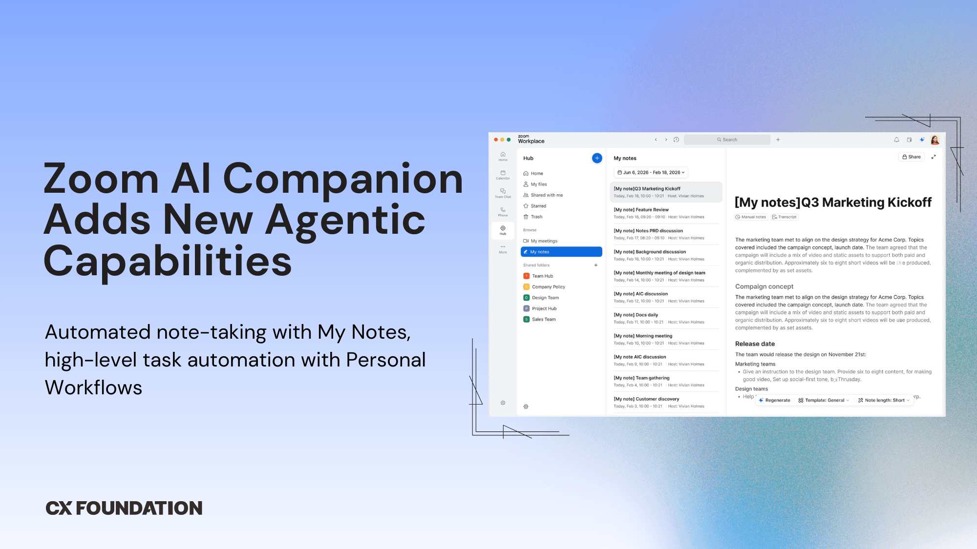 Zoom AI Companion Adds New Agentic Capabilities