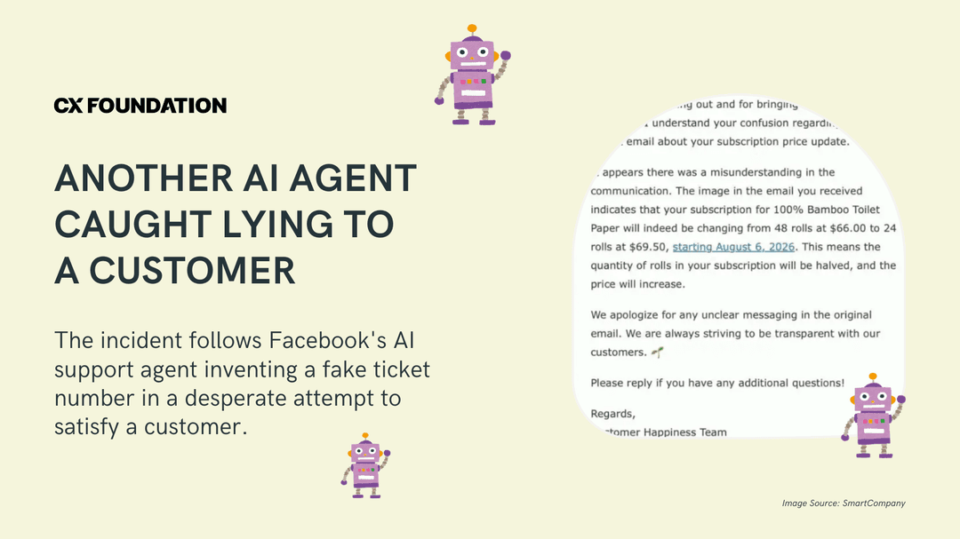 Another AI Agent Taken Offline for Lying to a Customer, Follows Similar Incident at Facebook