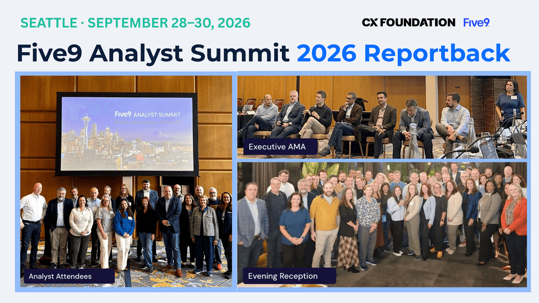 Five9 Analyst Summit 2026 Reportback