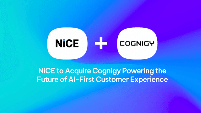 NICE Acquires Cognigy: The Battle for the Agentic AI Stack Has Begun