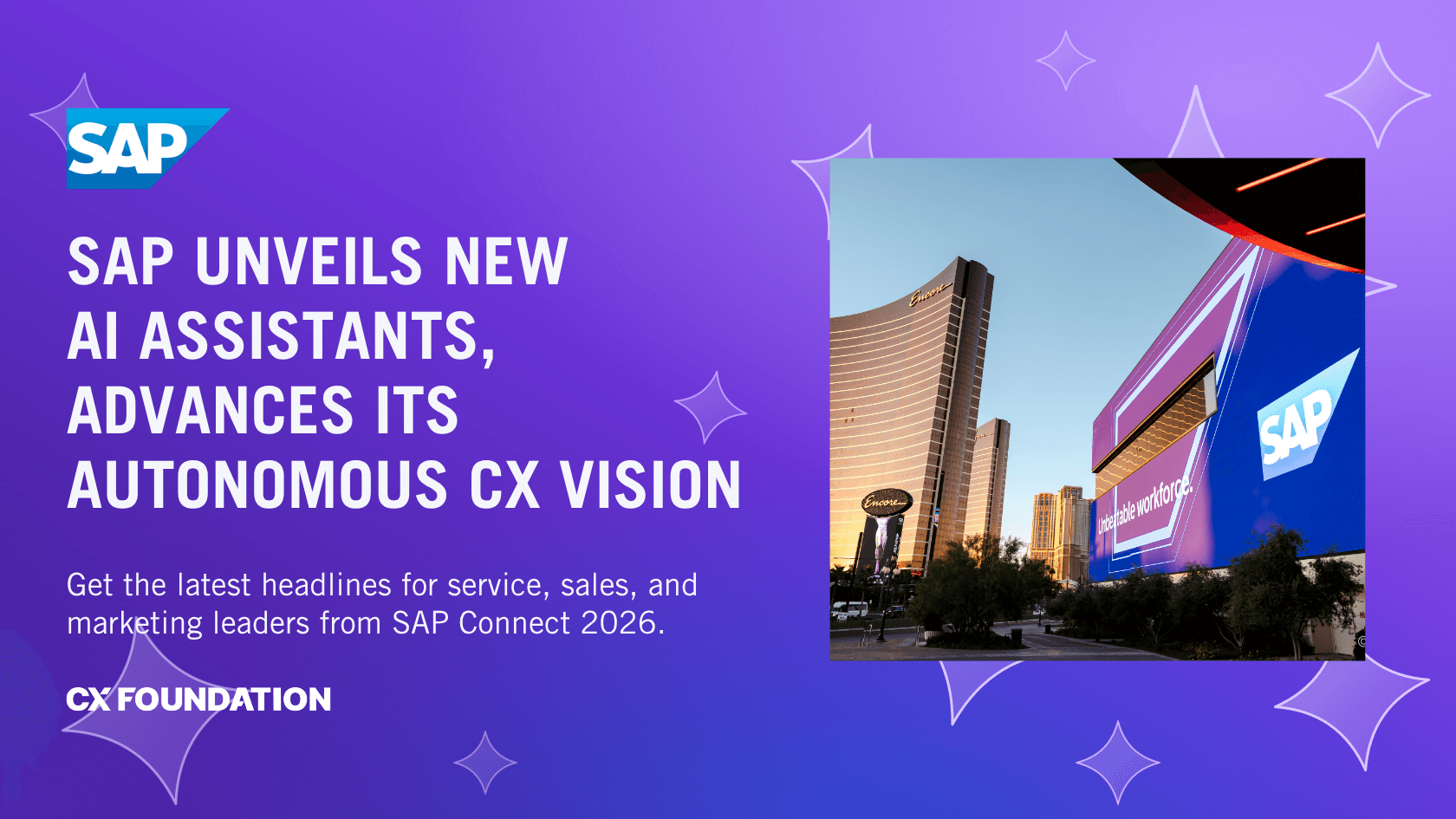 SAP Unveils New AI Assistants, Advances Its Autonomous CX Vision