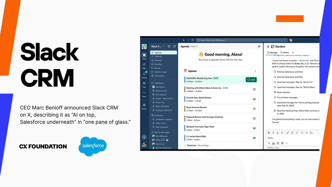 Slack CRM to Become the New Front Door to Salesforce