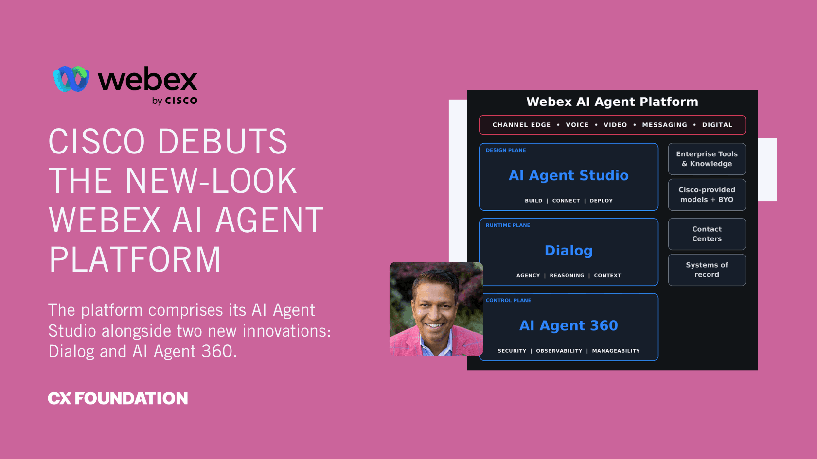 Cisco Debuts the New-Look Webex AI Agent Platform, with Dialog and AI Agent 360