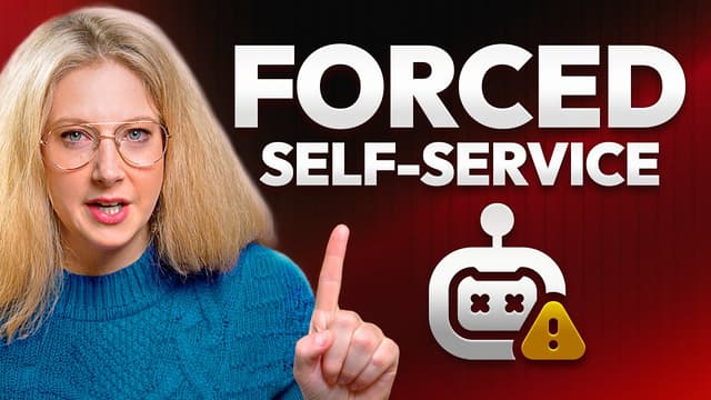 Why Forced Self-Service Is Breaking Customer Experience