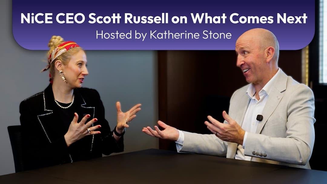 NICE CEO Scott Russell on Speed, Scale, and Enterprise AI