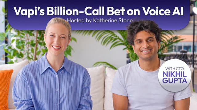 Vapi CTO Nikhil Gupta on the Future of Enterprise Voice AI