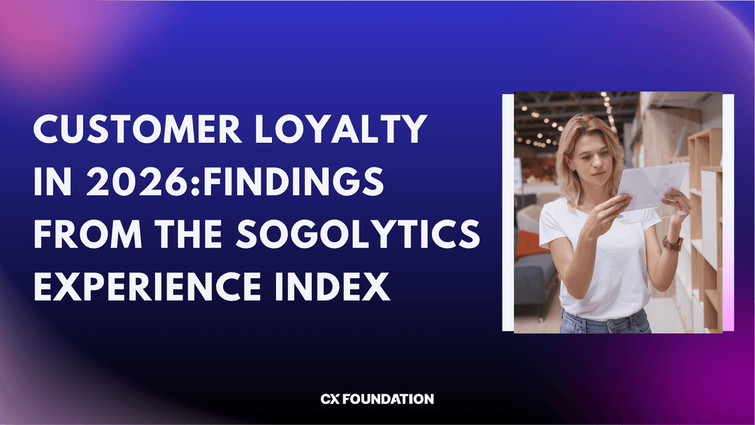 Customer Loyalty in 2026: Findings From The Sogolytics Experience Index