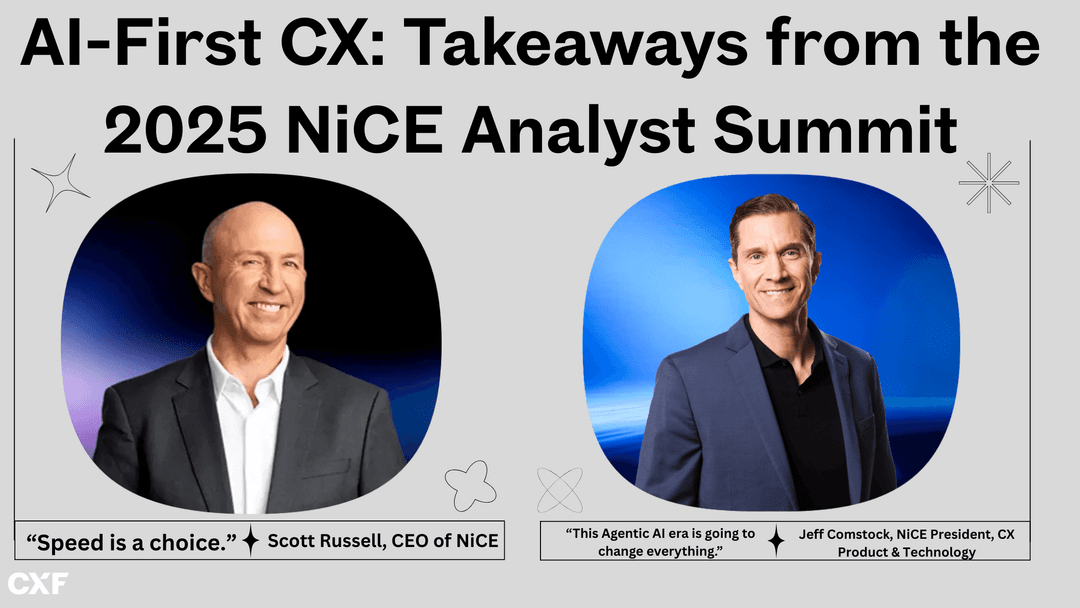 The AI-First Inflection Point: Key Takeaways From the 2025 NiCE Analyst Summit