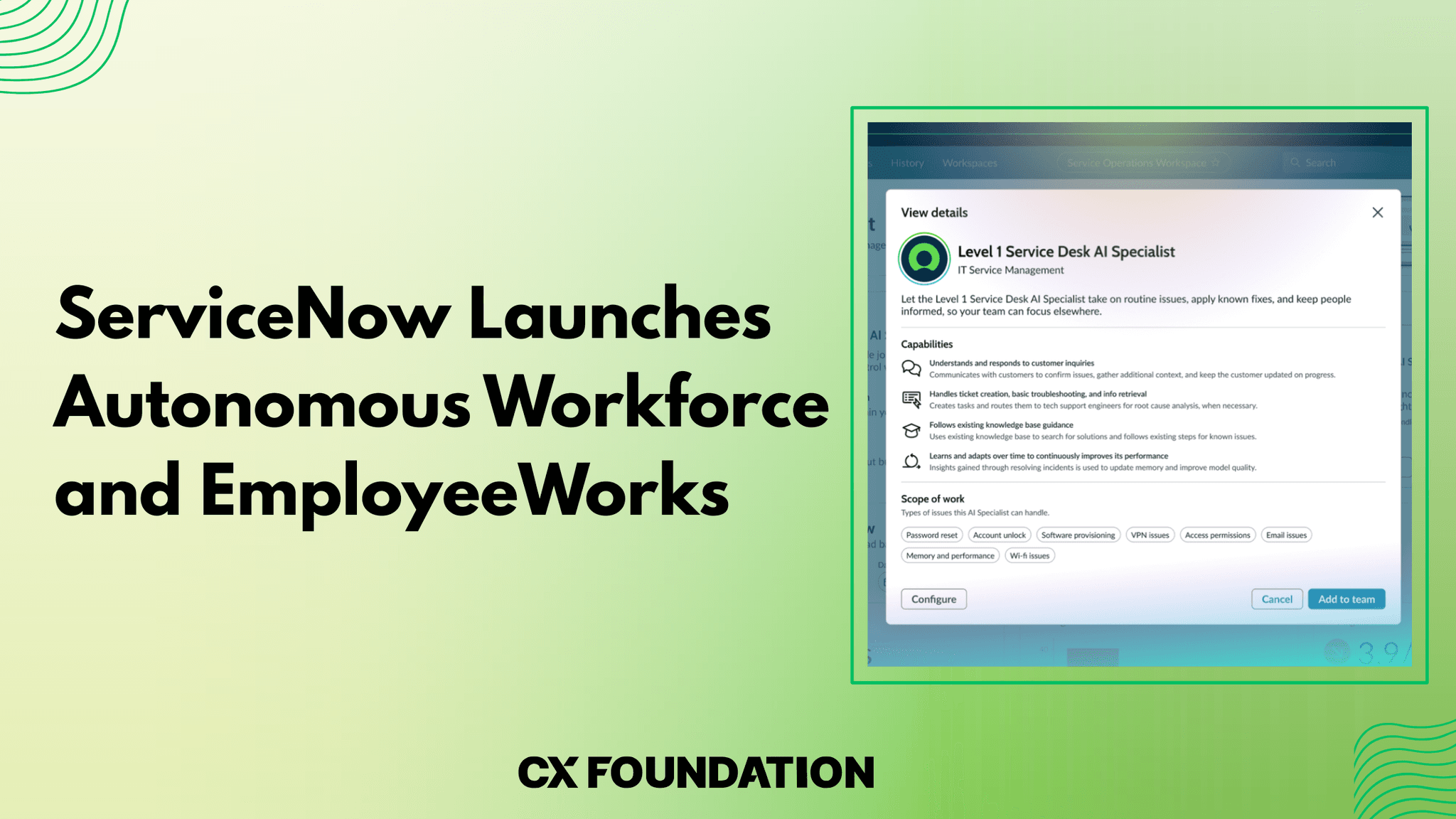 ServiceNow Launches Autonomous Workforce and EmployeeWorks