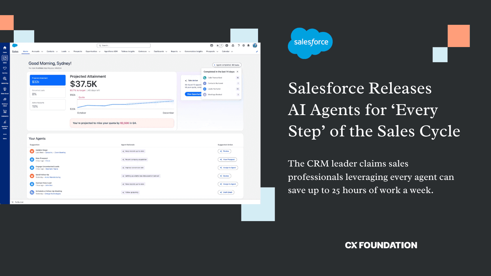 Salesforce Releases AI Agents for ‘Every Step’ of the Sales Cycle